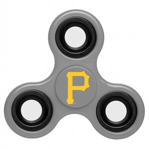 MLB Pittsburgh Pirates 3 Way Fidget Spinner G41 - Gray